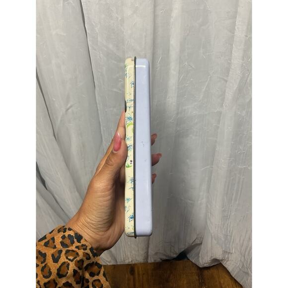 Vintage VHTF Metal Hinged Boxes Box Cat Kitten Tabby Debby Cook htf ~7.5x3.75" - Picture 3 of 9